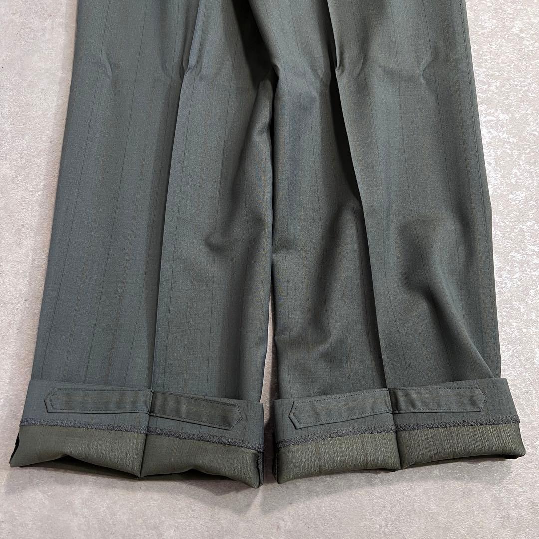 【極美品】90sヴィンテージ ジバンシィ ダブルスーツセットアップ グレー A6