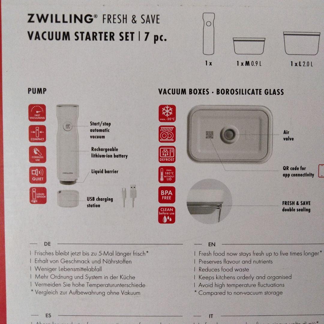 ZWILLING 真空保存スタート7点セット未使用