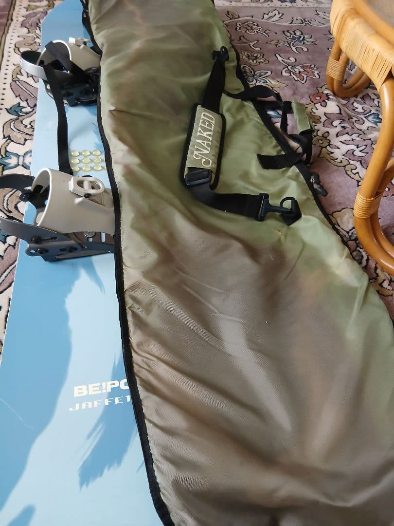 K2 BE!POP JAFFE145 スキー板（ケース付き／ジャンク扱い）