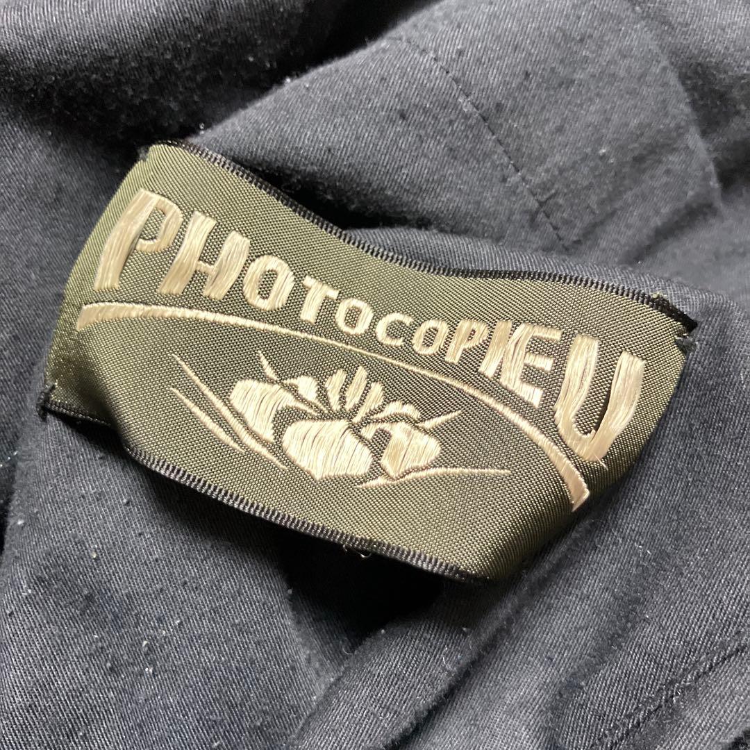 PHOTOCOPIEU ウール混 ベルテッドジャケット 38