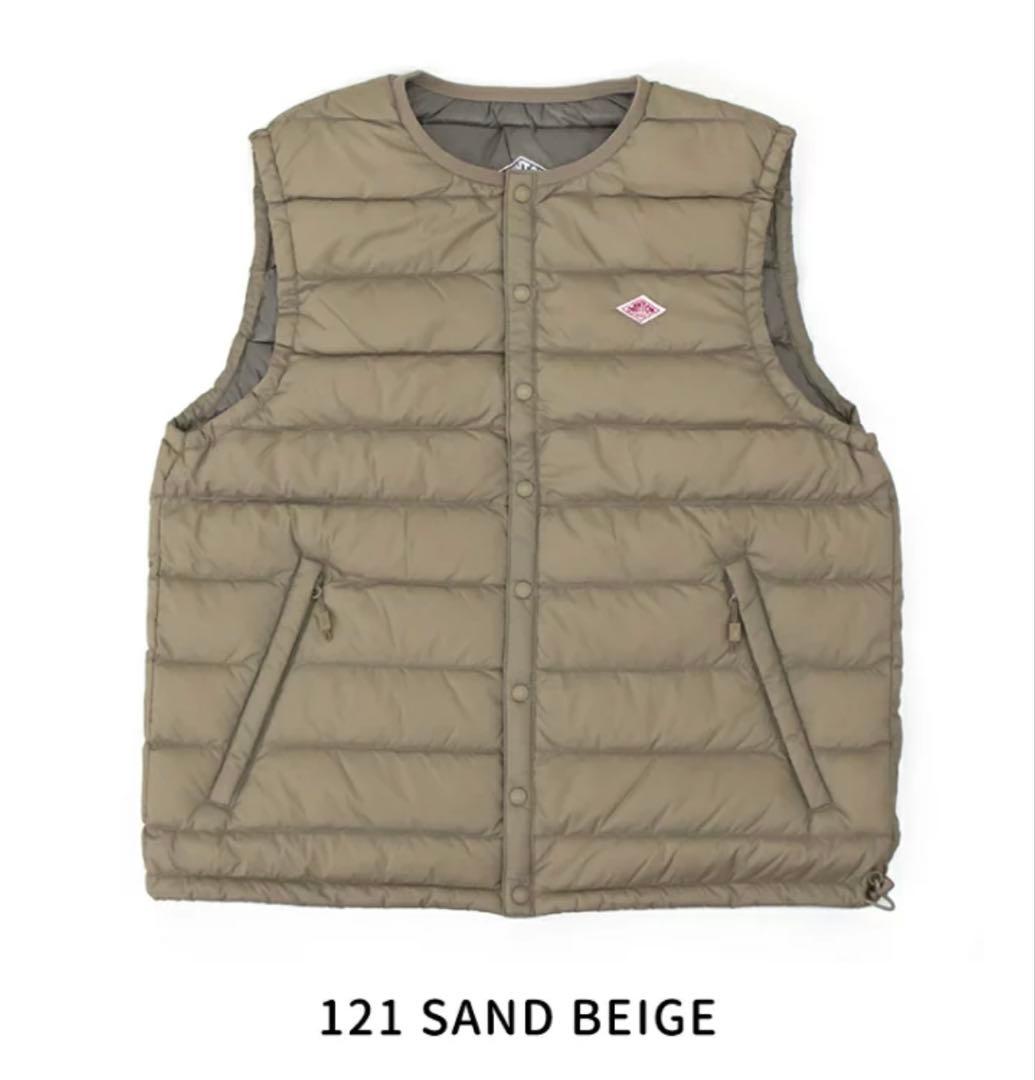 ダントン キルティングダウンベスト XSサイズ /収納袋付き