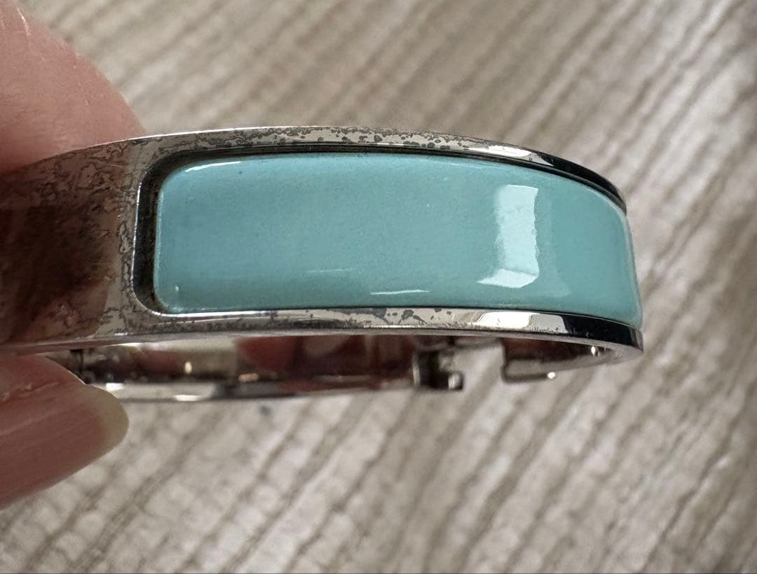 エルメス　クリックH 水色