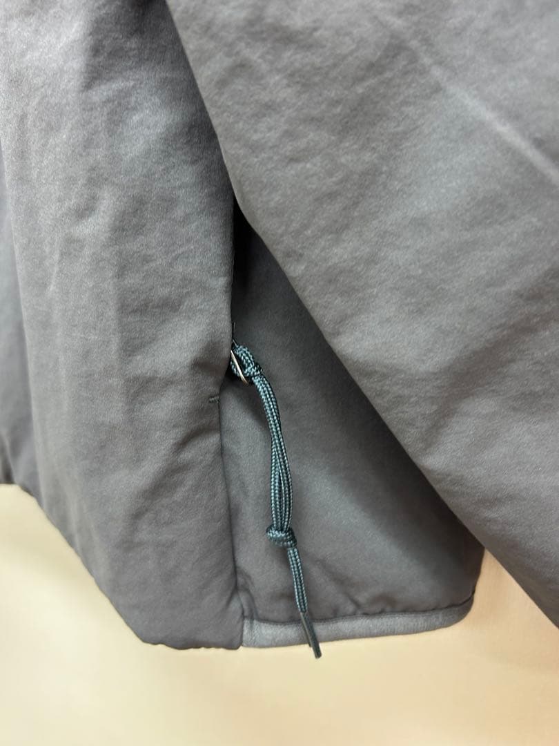 新品　Champion ノーカラージャケット　チャコール　グレー　大きいサイズ