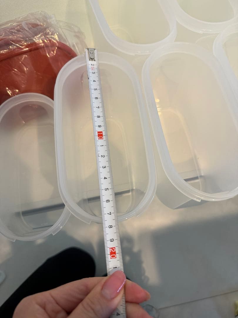 タッパーウェア　楕円タッパー２２個セット