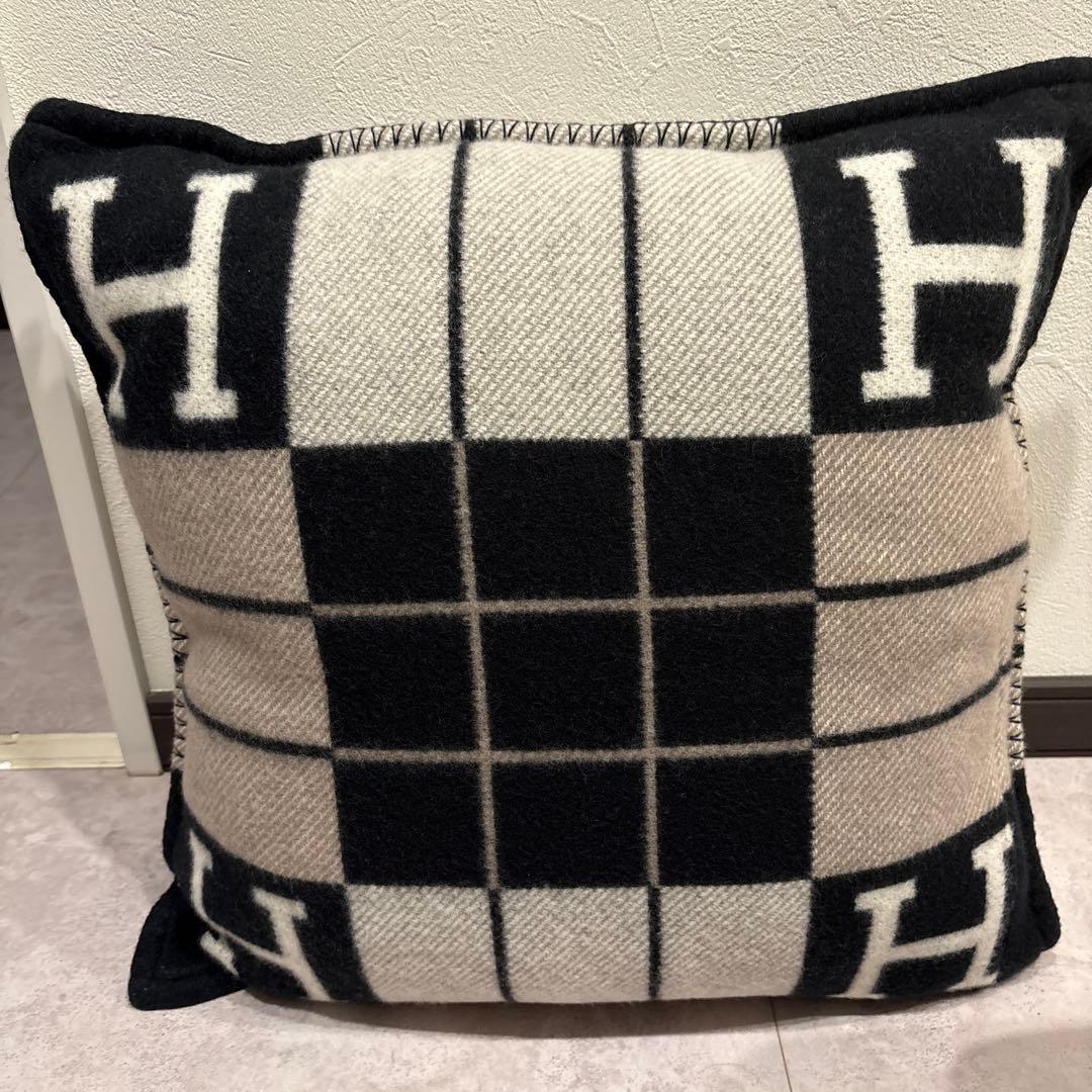 エルメス HERMES クッション 収納袋付き