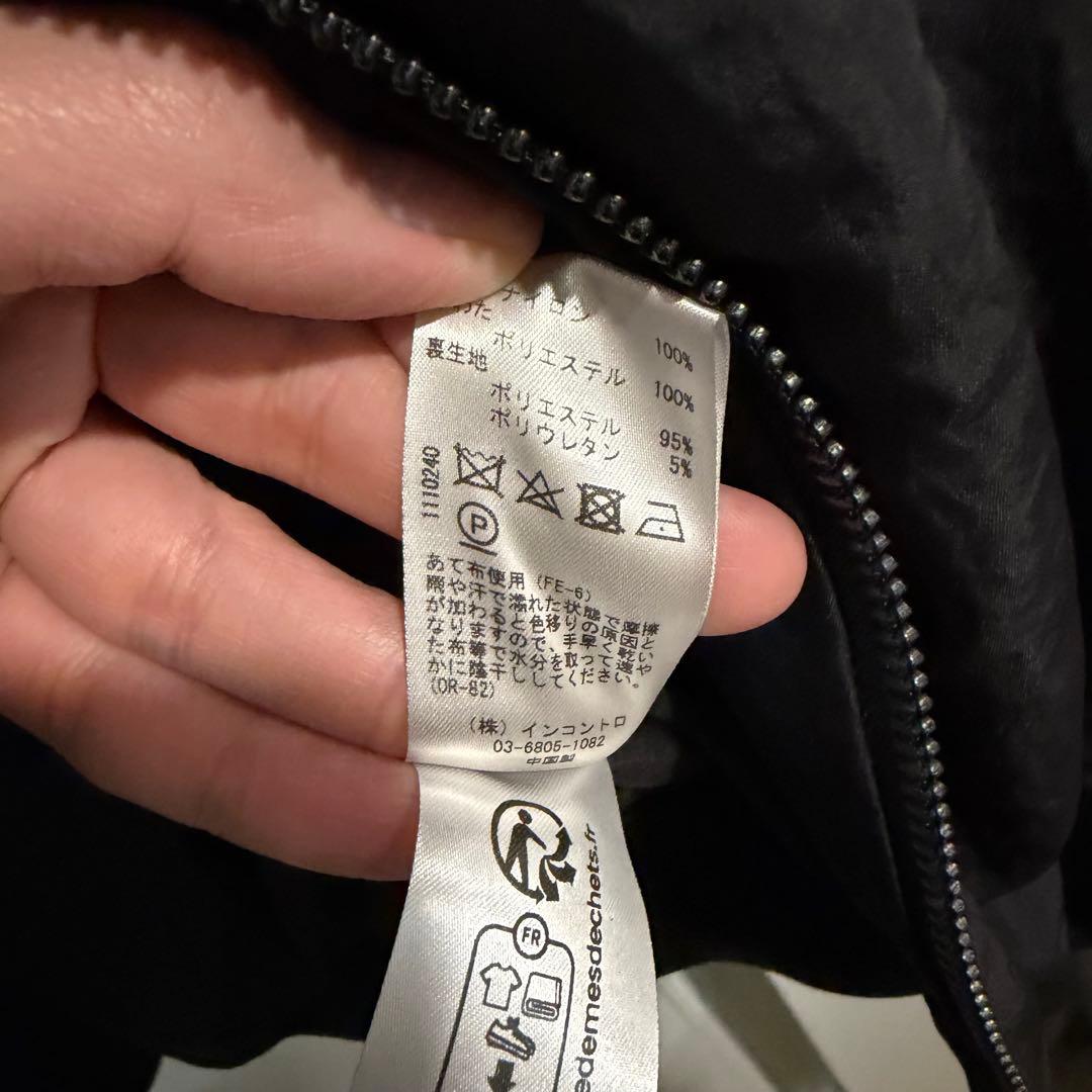 スタジオニコルソン ボンバージャケット S Black snm-1107