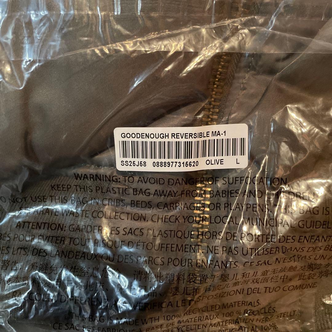 ジャケット・アウター Supreme x GOODENOUGH Reversible MA-1 L