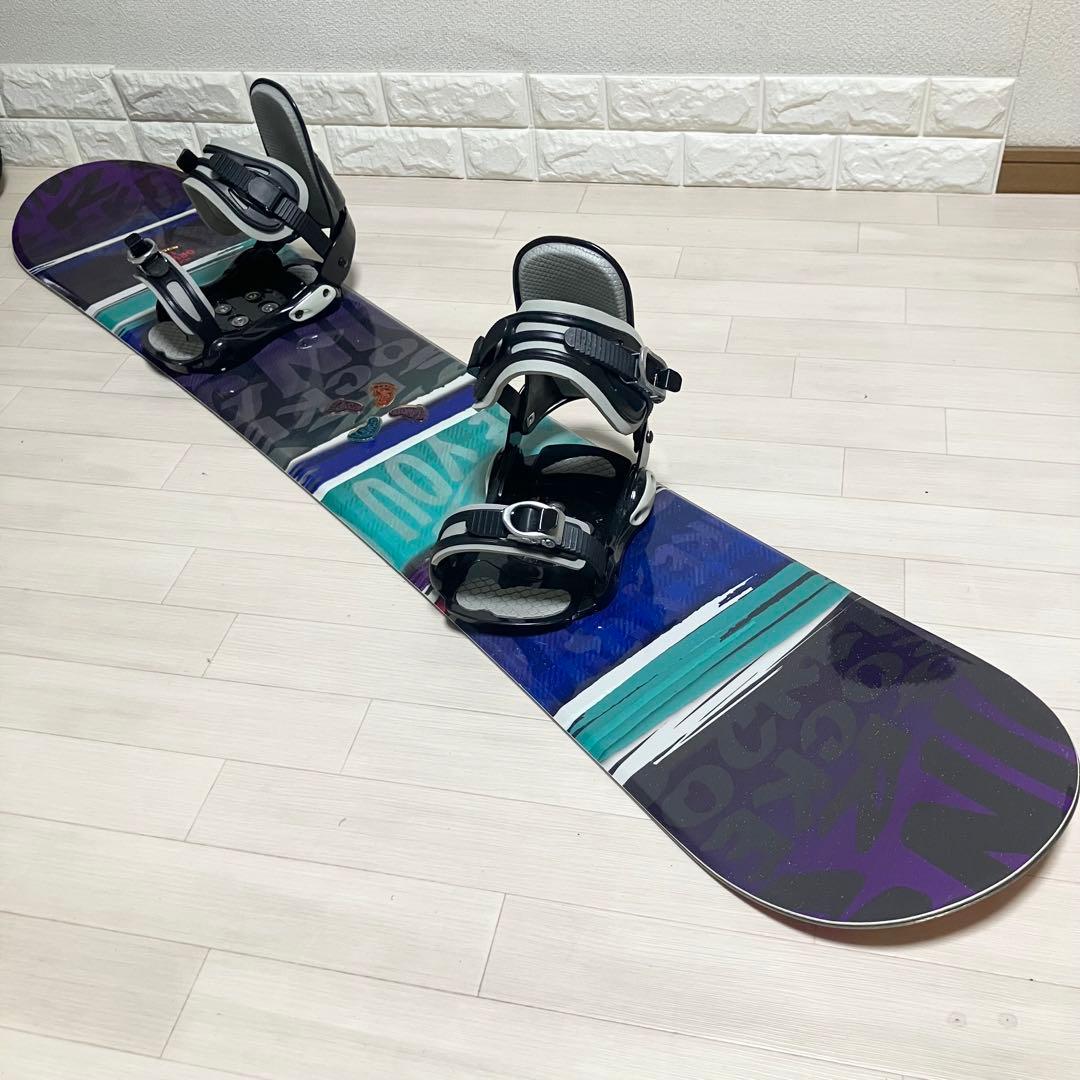 バック付/IGNIO GRV-RCイグニオ ロッカースノーボードセット155cm