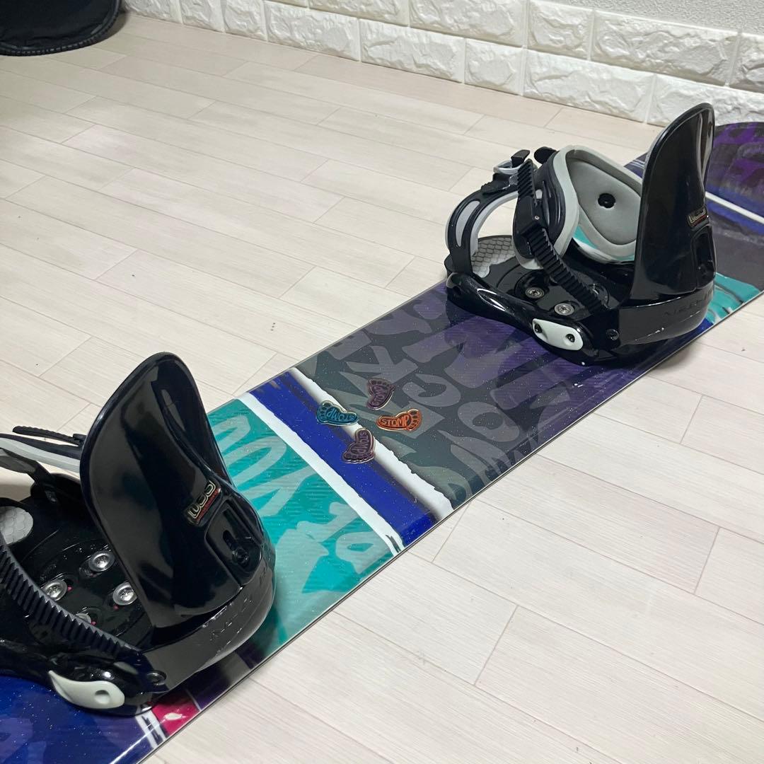 バック付/IGNIO GRV-RCイグニオ ロッカースノーボードセット155cm