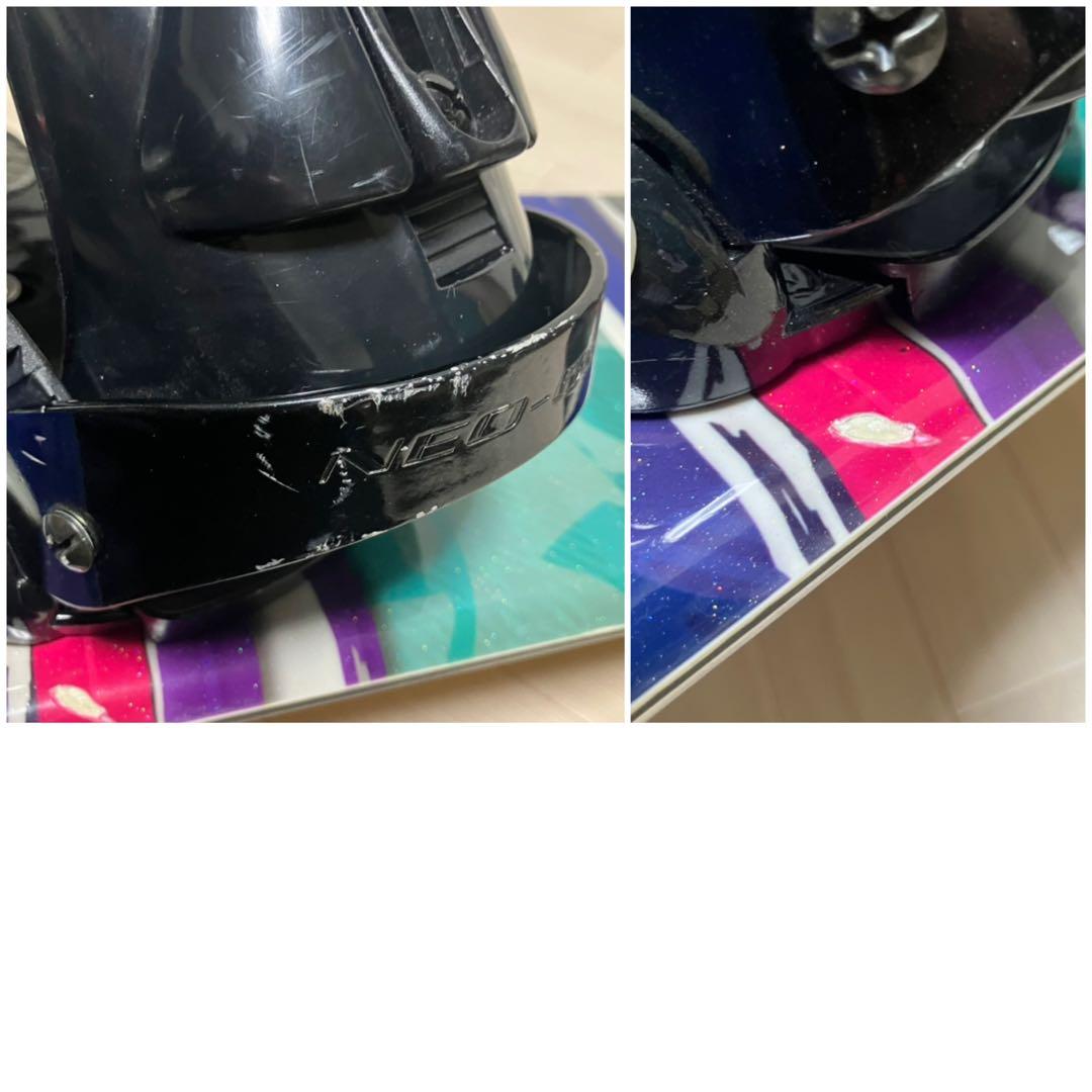 バック付/IGNIO GRV-RCイグニオ ロッカースノーボードセット155cm