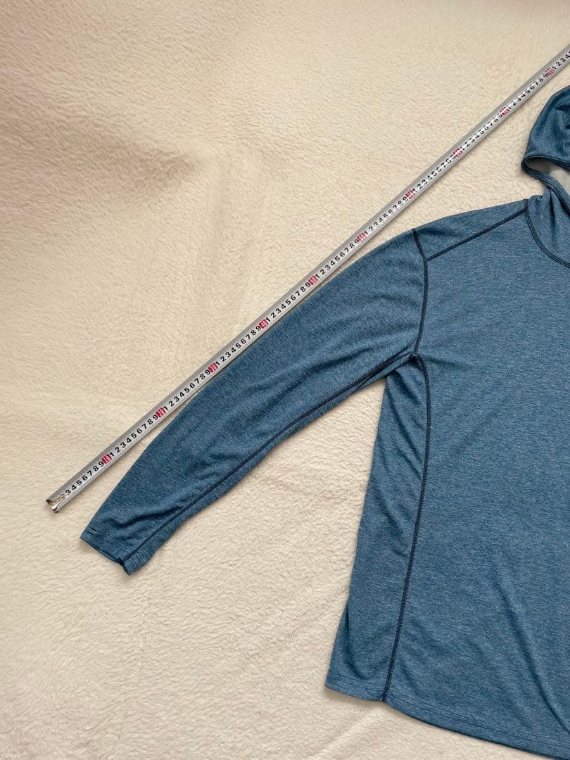 シムス　SIMMS フード付ロングスリーブ　長袖パーカー　カットソー　Mサイズ