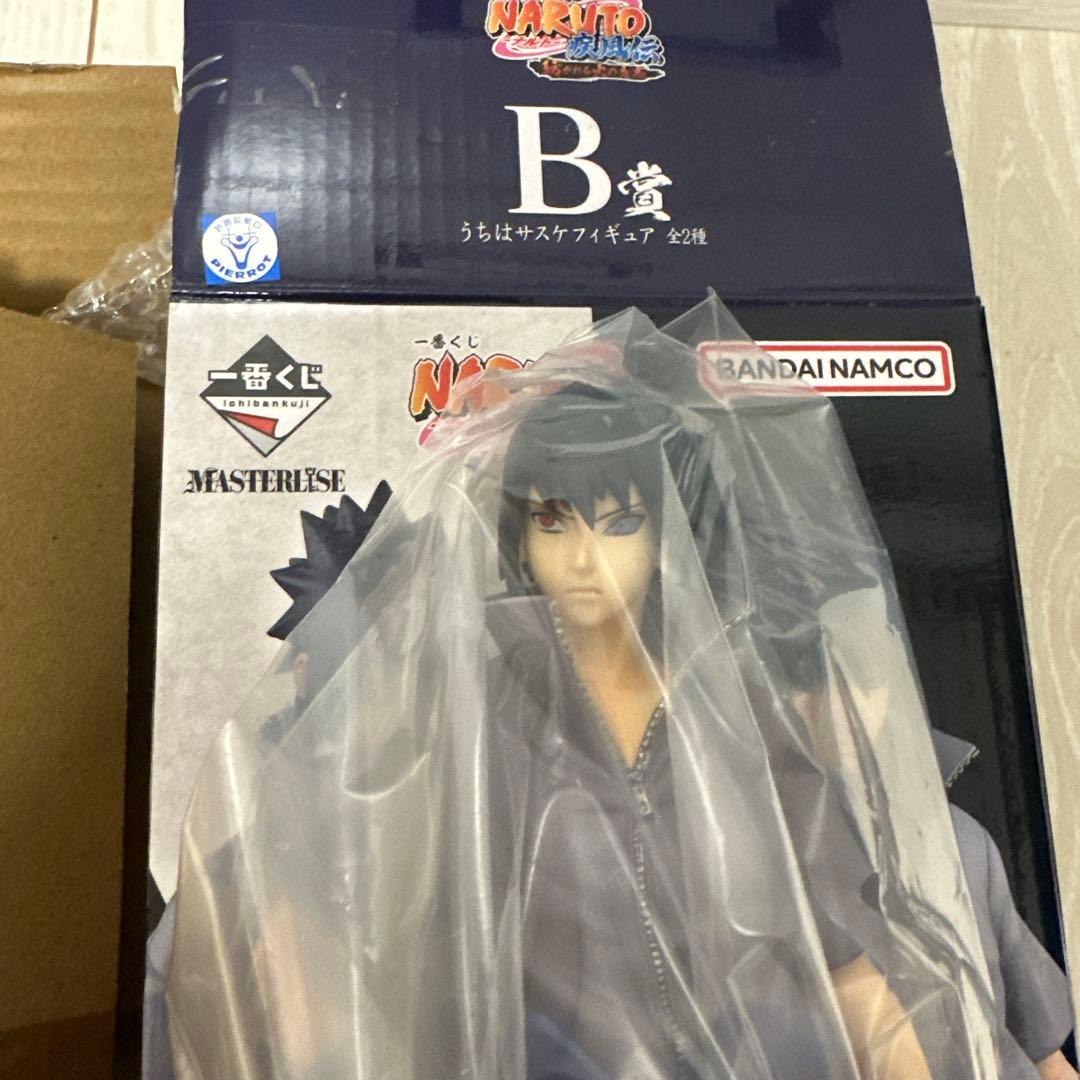 一番くじ NARUTO ナルト 紡がれる火の意志 B賞　サスケ 写輪眼 輪廻眼