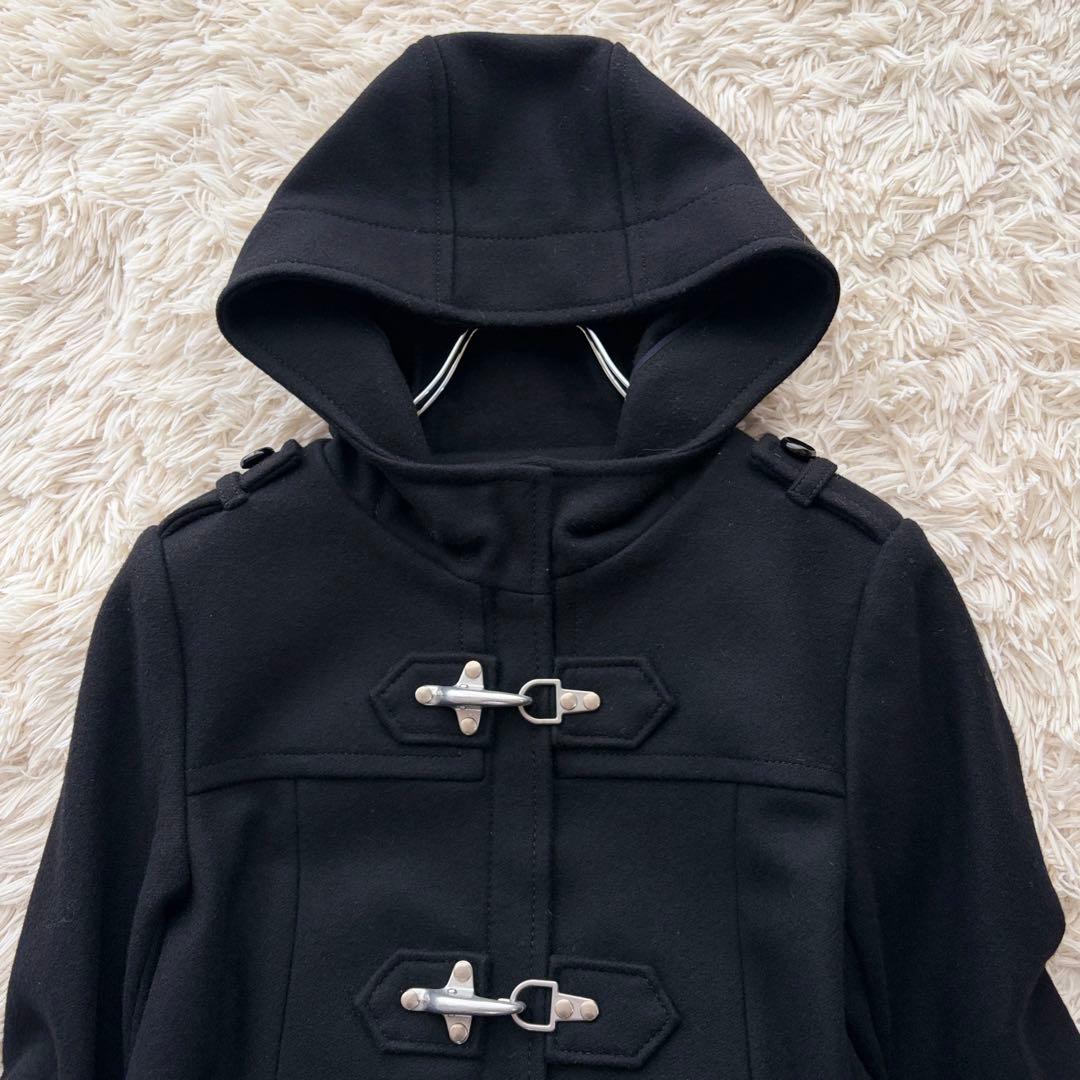 【希少✨】Lois CRAYON ロイスクレヨン カシミヤ混ダッフルコート黒 M