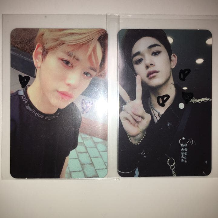 2枚 直筆サイン トレカ ルーカス Empathy Dream NCT WayV