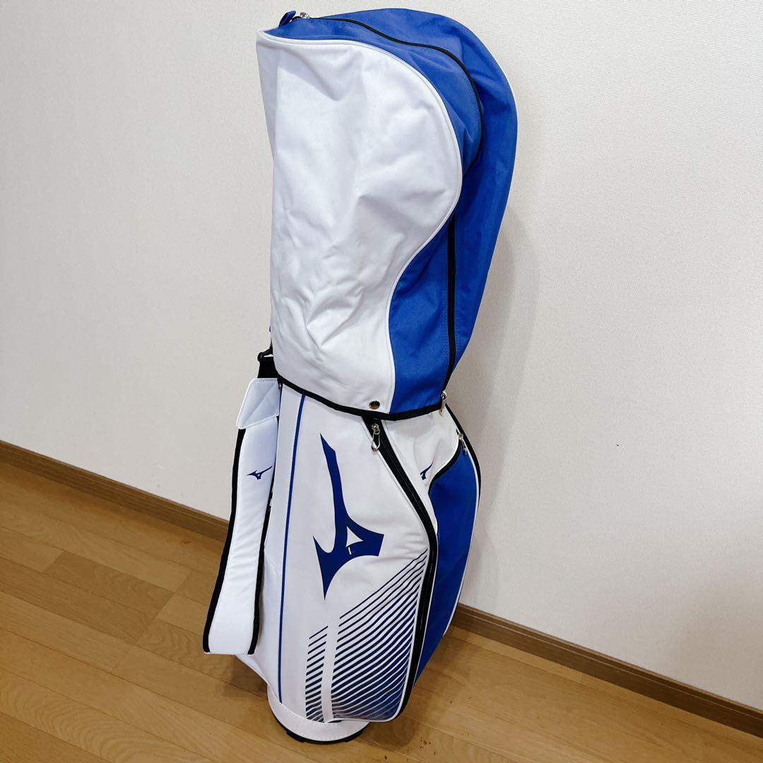 K162 美品！MIZUNO キャディバッグ 軽量 スマート