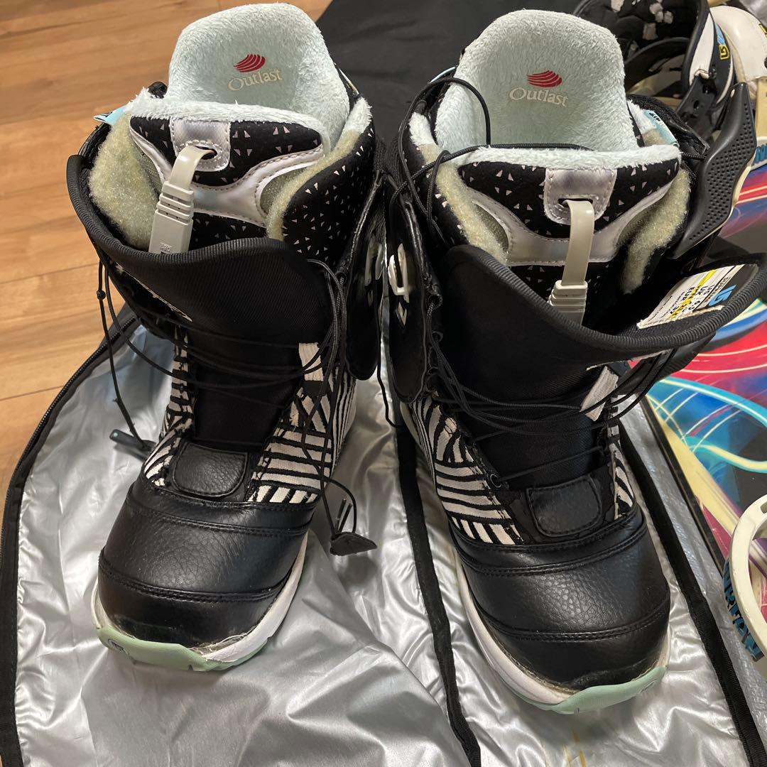 バートン custom スノーボード　130〜140cm 子供用　4点