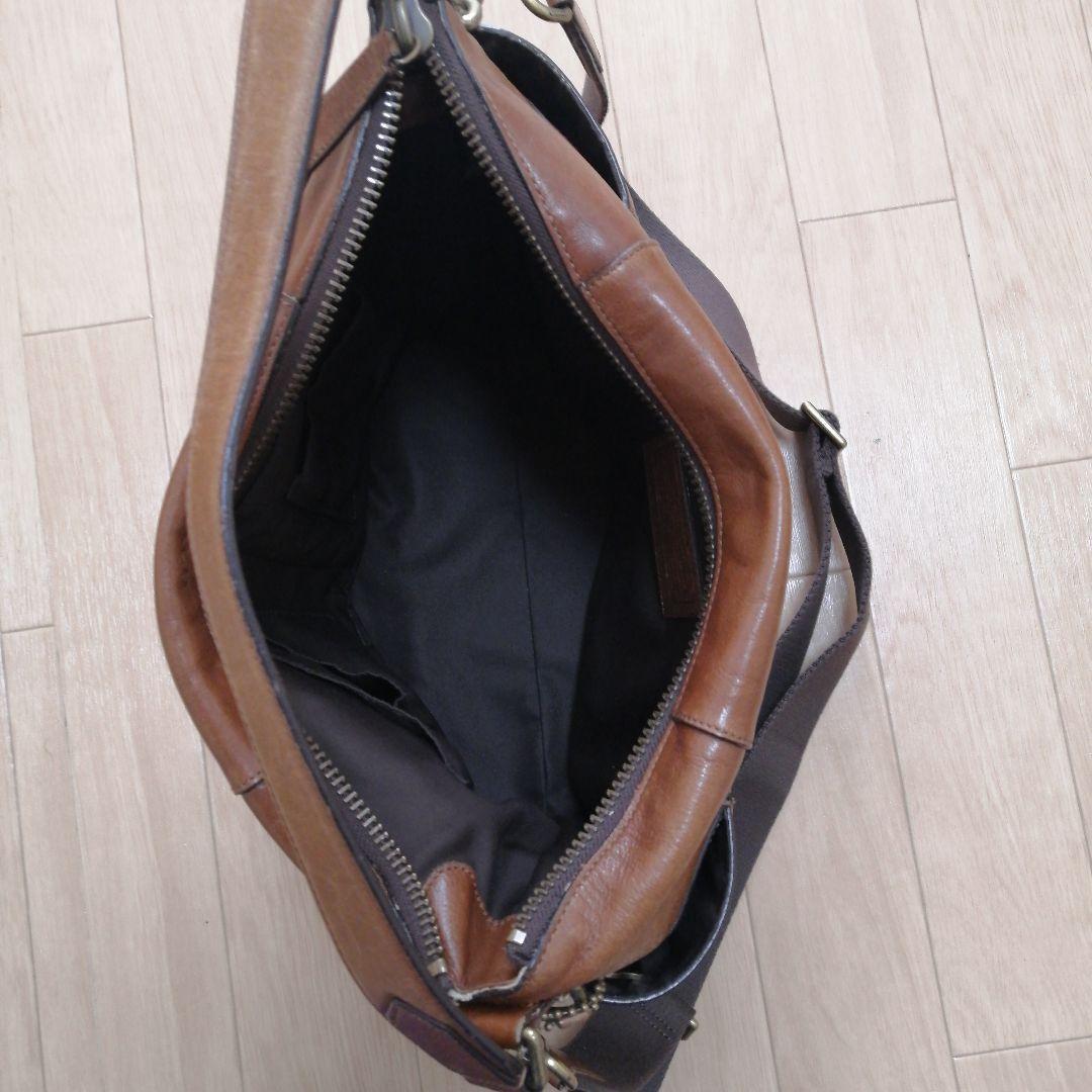 COACH コーチ 71039 ブリーカー レザー バッグ 2WAY ブラウン