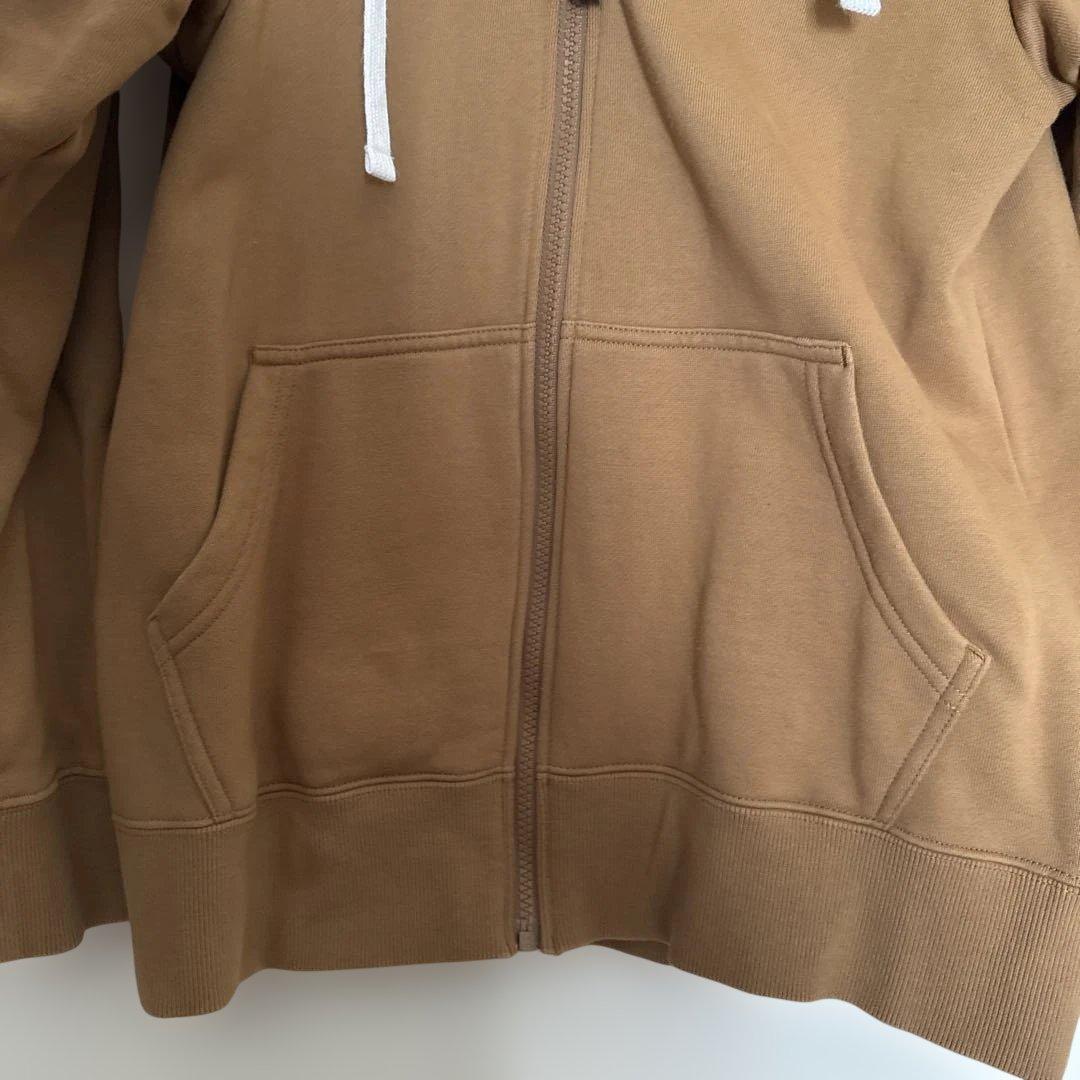 ノースフェイス　パーカー　ブラウン　キャメル　L