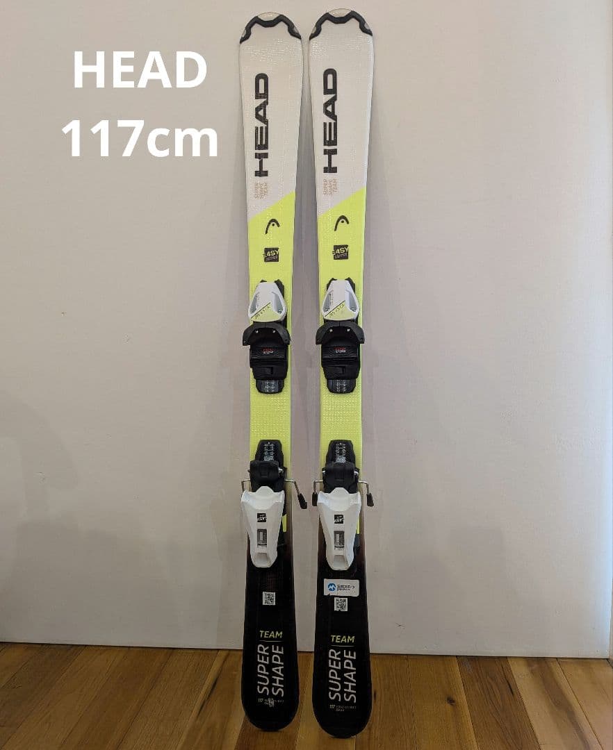 HEAD Supershape Team Easy ジュニア 117cm