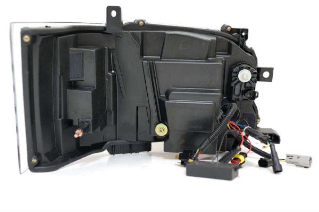 コプラス200ハイエース4/5/6/7/８型現行ヘッドライトブラック