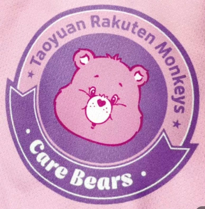 Cure Bears キュアベア　楽天モンキーズ　 応援　ユニフォーム ピンク