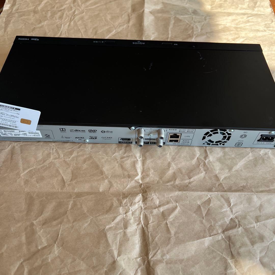 ⭐︎お盆セール！⭐︎稼働品・美品⭐︎シャープ ブルーレイレコーダー⭐︎BD-NS500⭐︎