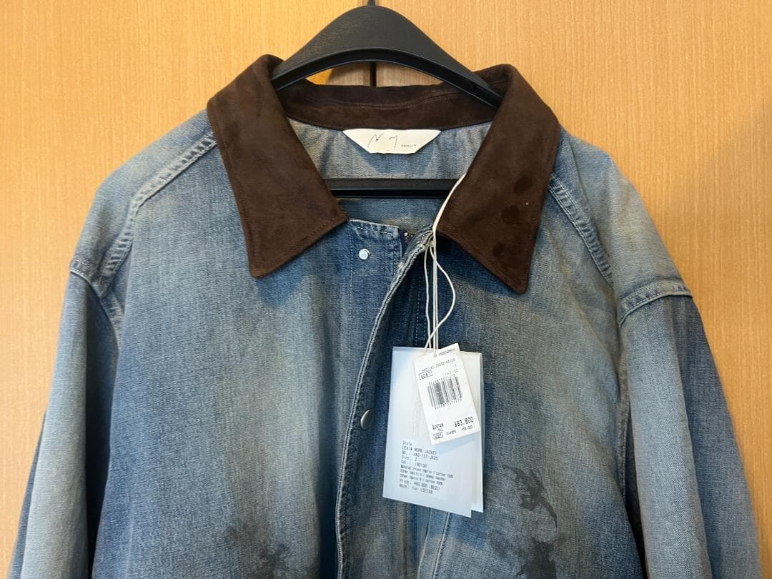 新宿伊勢丹限定 ANCELLM DENIM WORK JACKET アンセルム
