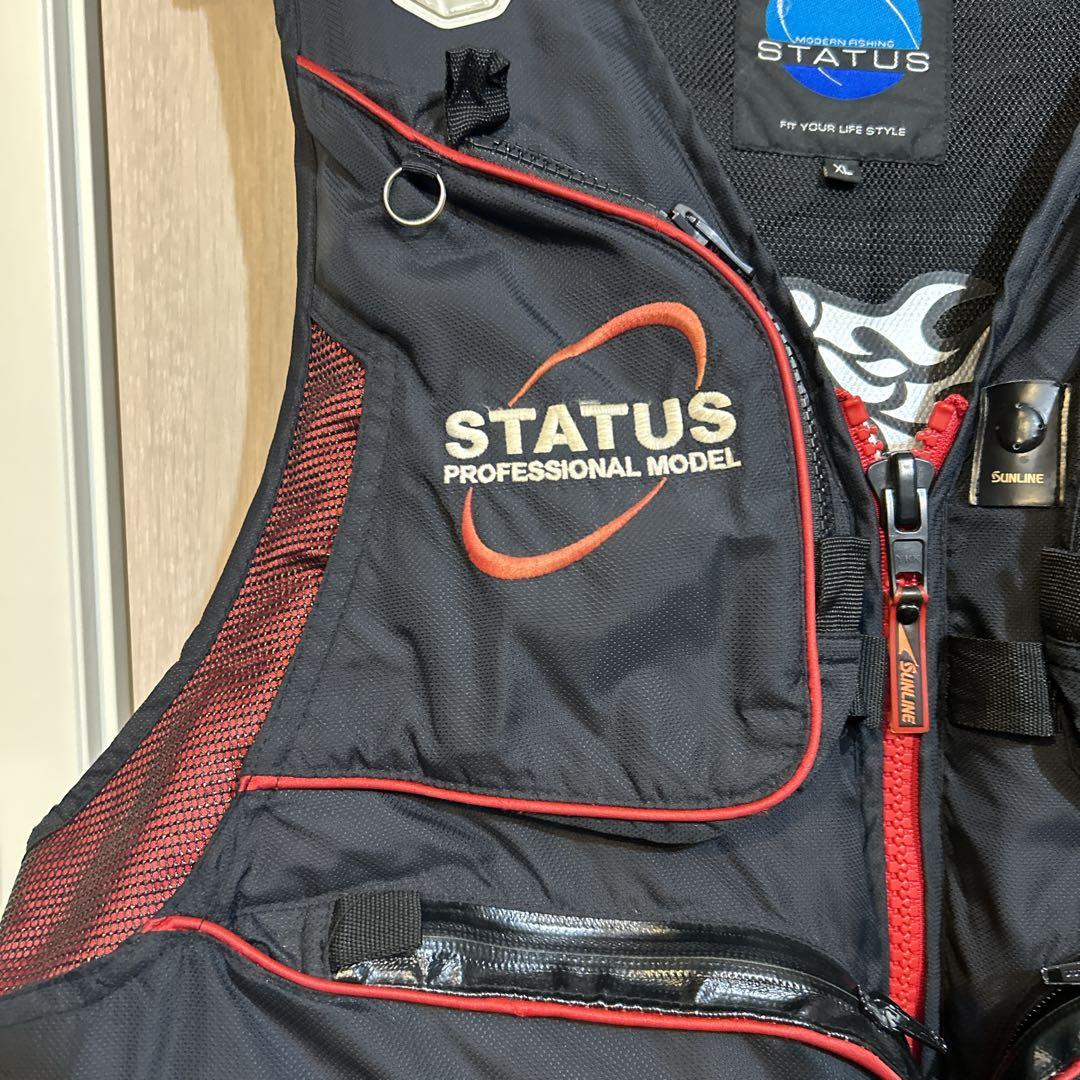 サンライン ステータス ライフジャケット XL
