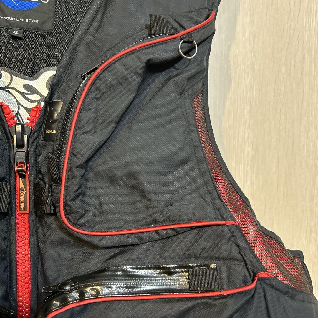 サンライン ステータス ライフジャケット XL