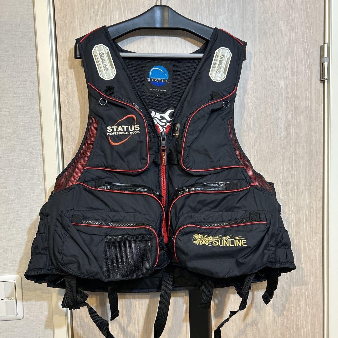 サンライン ステータス ライフジャケット XL