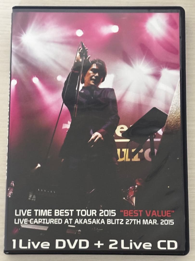黒沢健一 TIME BEST TOUR 2015 BEST VALUE DVD