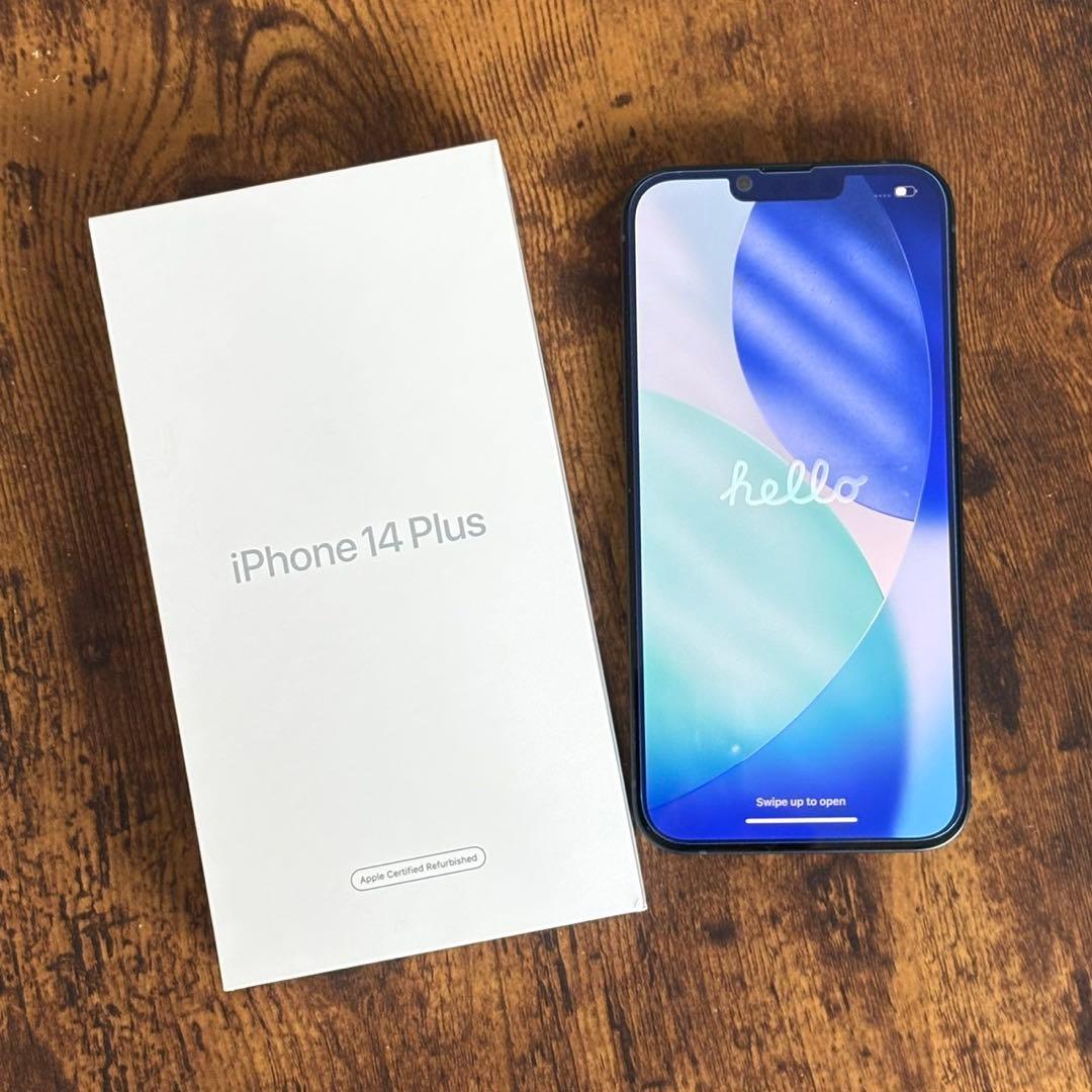 美品 Apple iPhone 14 Plus 256GB SIMフリー