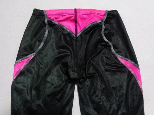美品レアモノ MIZUNO ミズノ 水泳 競泳 水着 ロングスパッツ Lサイズ