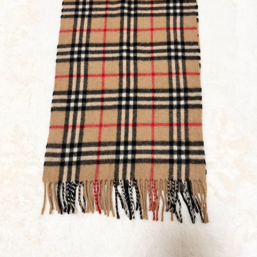 BURBERRY バーバリー ロンドン✨️英国製　カシミヤ　ノバチェック　マフラー