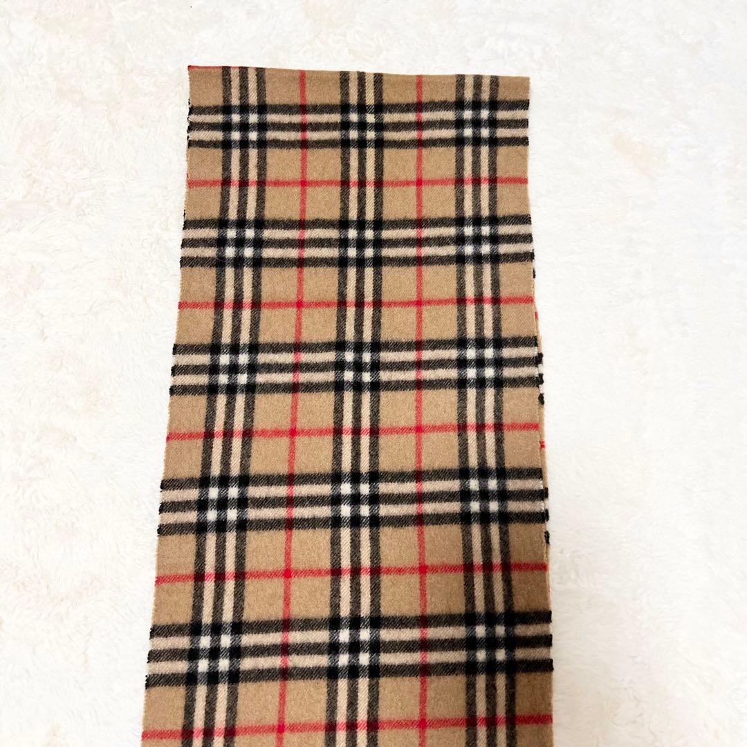 BURBERRY バーバリー ロンドン✨️英国製　カシミヤ　ノバチェック　マフラー