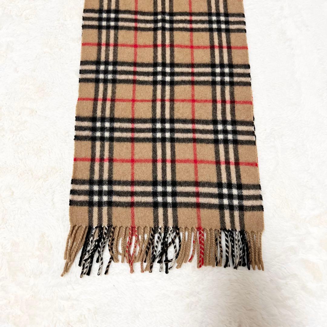 BURBERRY バーバリー ロンドン✨️英国製　カシミヤ　ノバチェック　マフラー