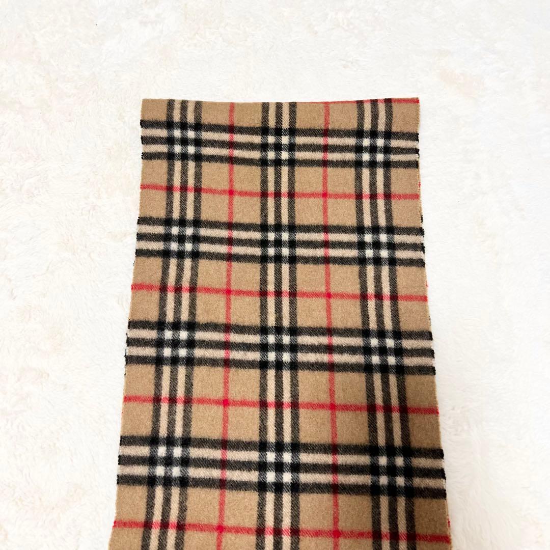 BURBERRY バーバリー ロンドン✨️英国製　カシミヤ　ノバチェック　マフラー