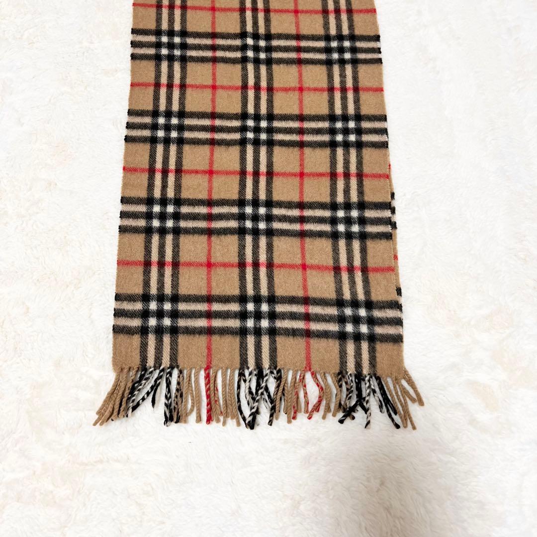 BURBERRY バーバリー ロンドン✨️英国製　カシミヤ　ノバチェック　マフラー