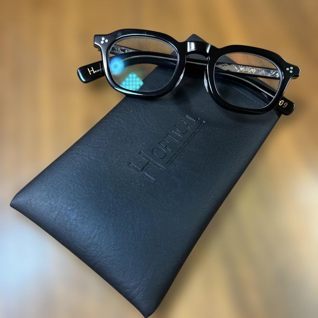 H OPTICAL ブラック サングラス モデル09