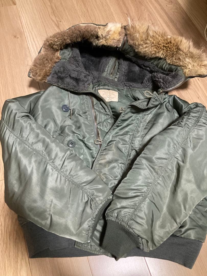 N-2B 60s 米軍実物 白タグ初期 フライトジャケット ヴィンテージ