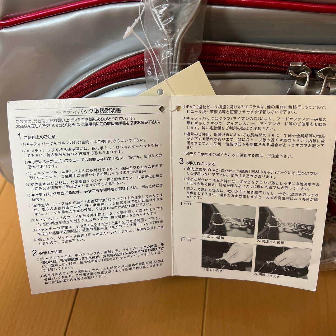 【新品・未使用】ブリヂストンゴルフバッグ コカコーラ　TOKAI CLASSIC