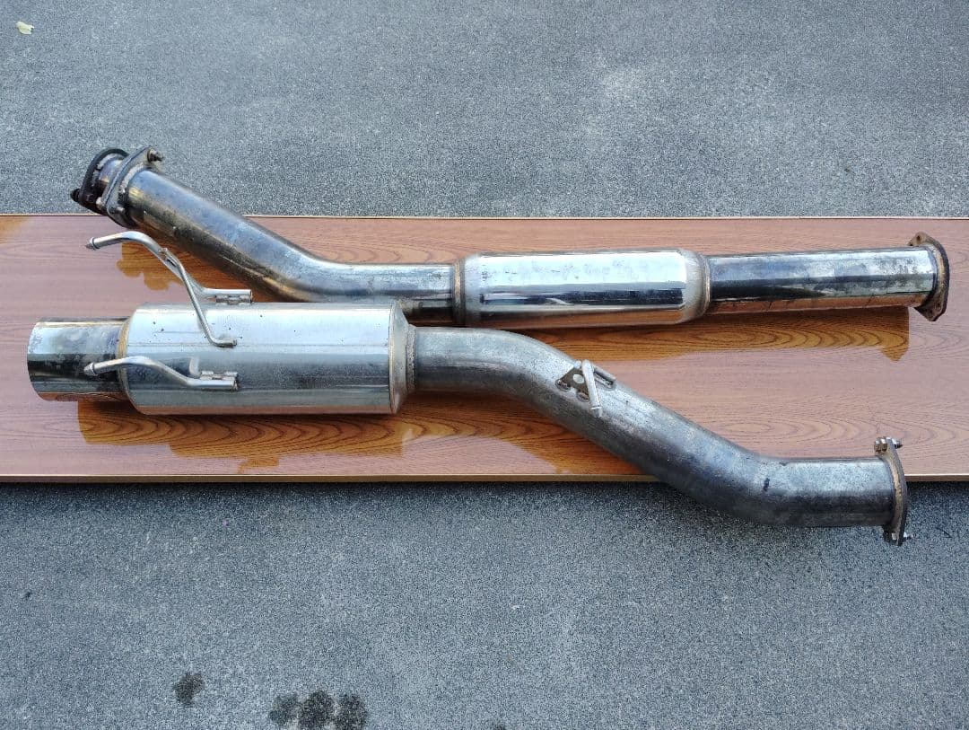 32GTR柿本当時物ステンレスマフラー 本体