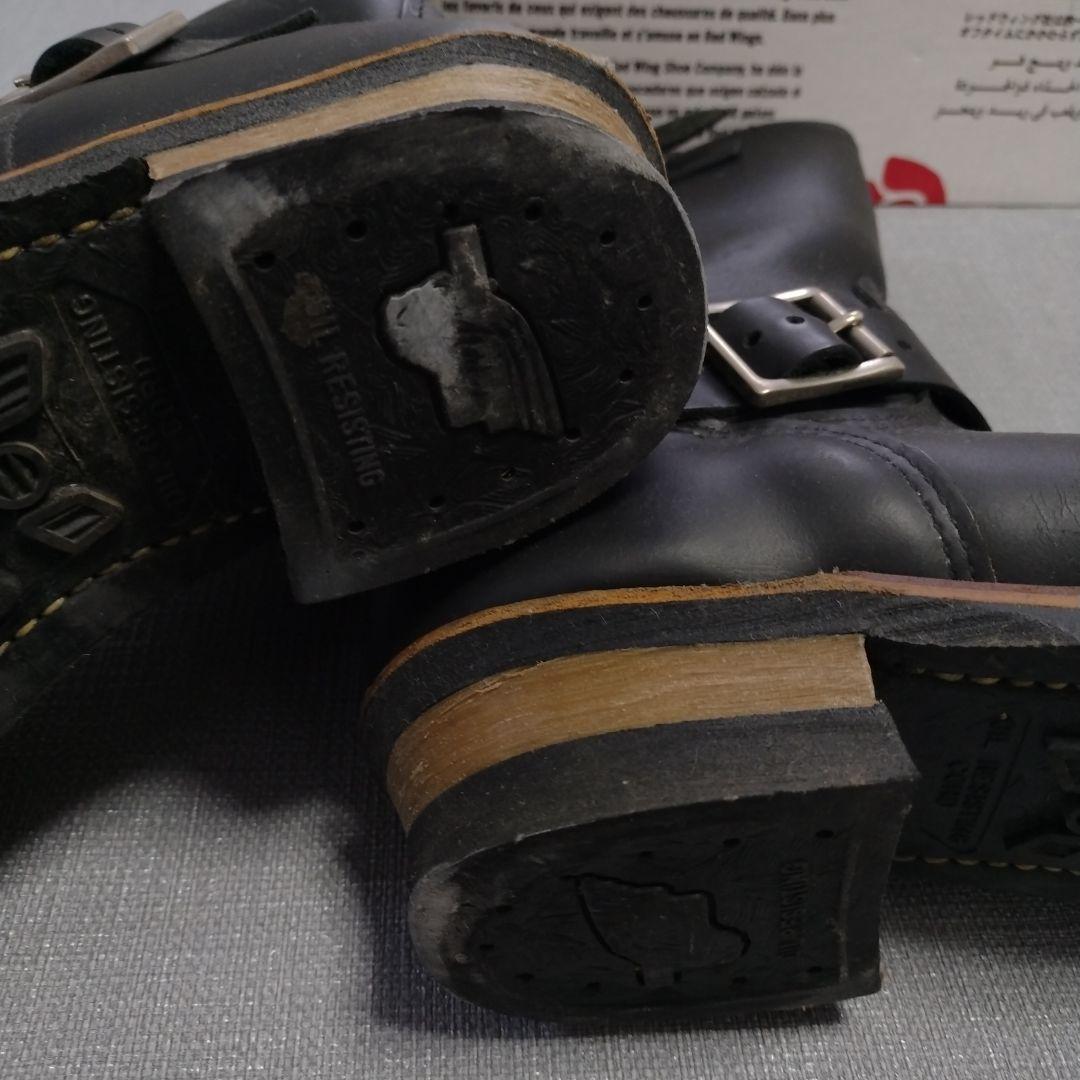 RED WING エンジニアブーツ 黒 2268 26cmレッド・ウイング