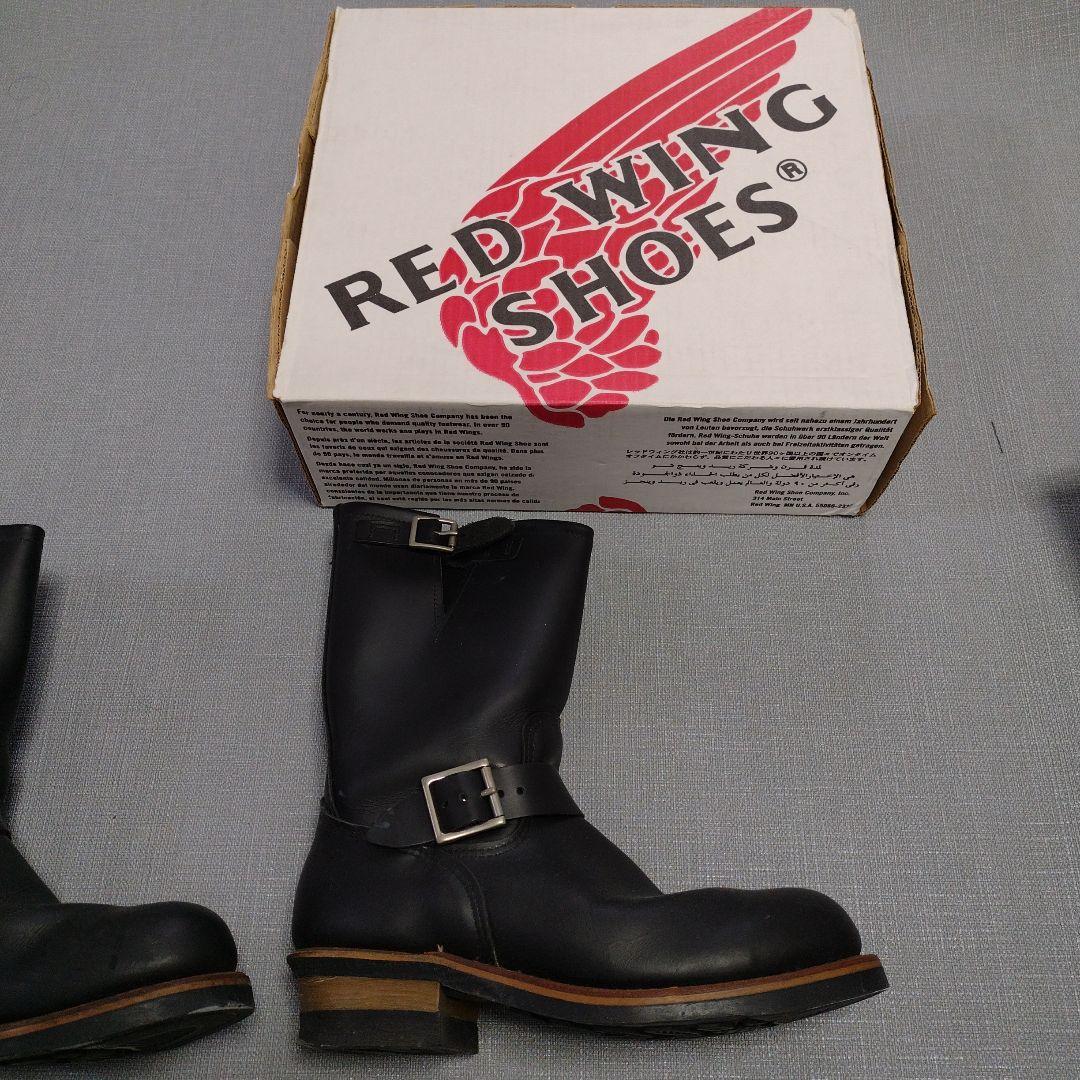 RED WING エンジニアブーツ 黒 2268 26cmレッド・ウイング