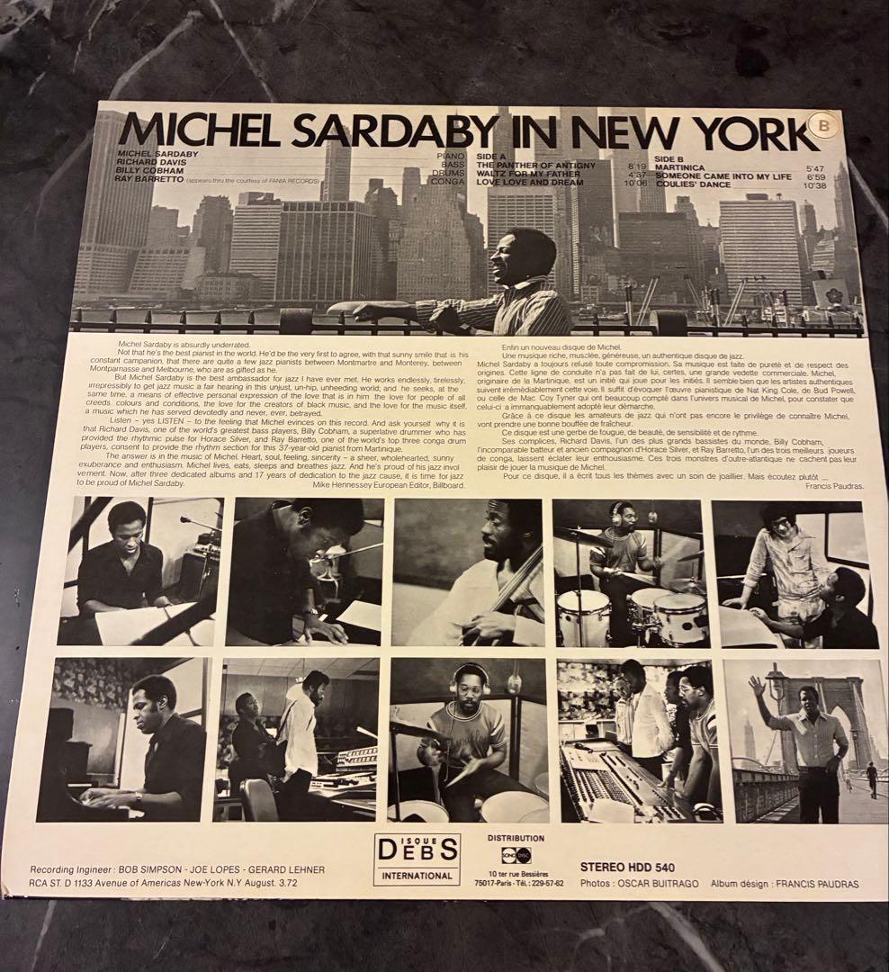 MICHEL SARDABY IN NEW YORK レコード