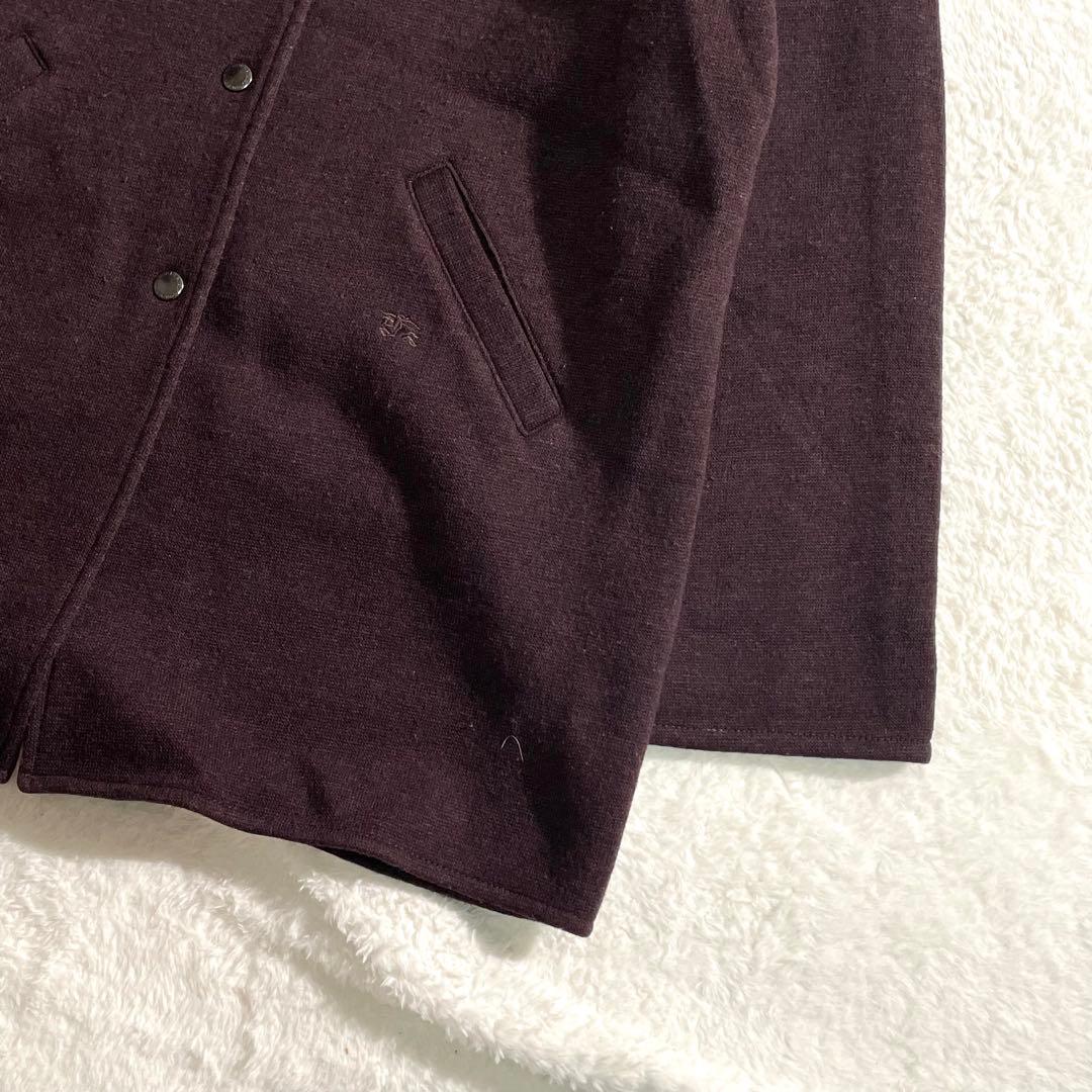 00s　バーバリーロンドン　フード付き　ウールコート　ノバチェック　M〜L相当