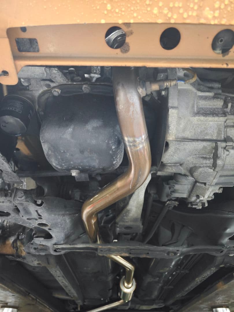 値下げしました！！エッセ用サイド管！！サムライパワーサイドデュアル！！