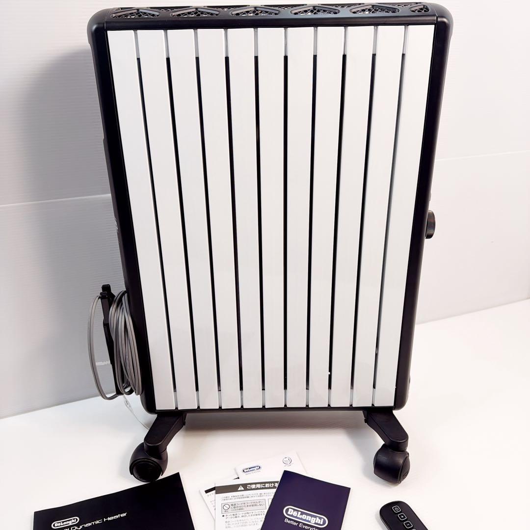 【美品】デロンギ マルチダイナミックヒーター MDHU15-BK リモコン