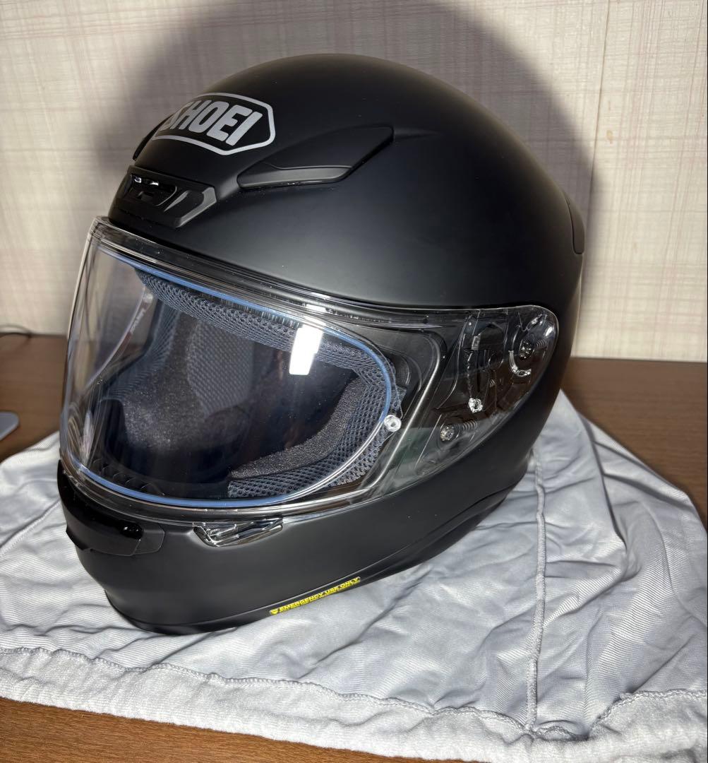 【美品】※値下げコメ〇 SHOEI Z-7 マットブラック Mサイズ