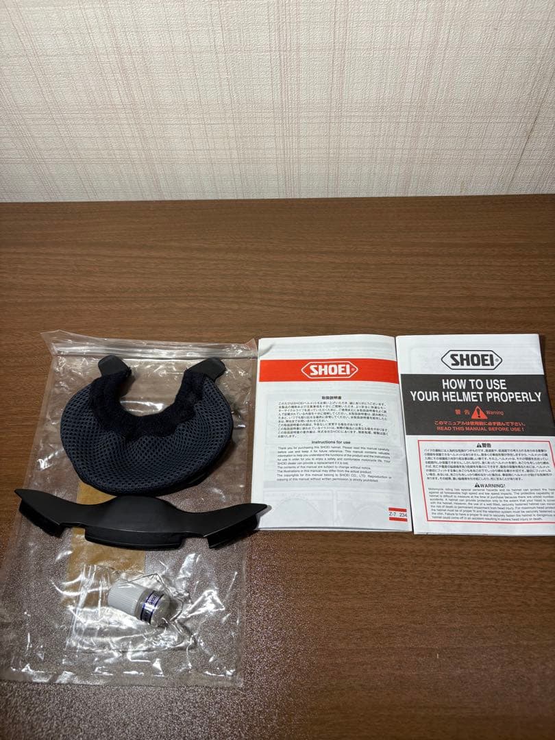 【美品】※値下げコメ〇 SHOEI Z-7 マットブラック Mサイズ